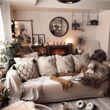 soft textured living room