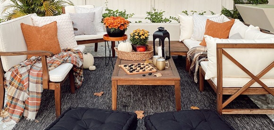 fall outdoor furniture
