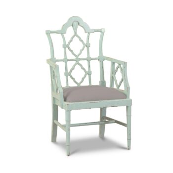Chinois Armchair in Duck Egg Blue