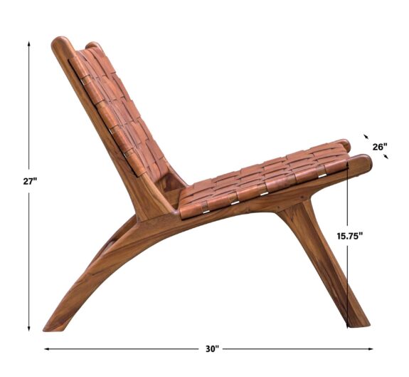 Plait Accent Chair Dimensions
