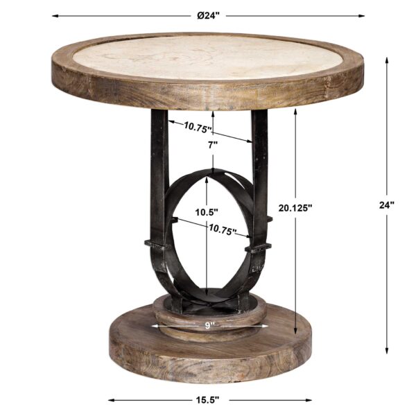 Sydney Side Table Dimensions