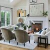 energy efficient modern farmhouse living room