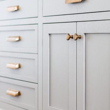 Cabinet hardware that adds a wow factor