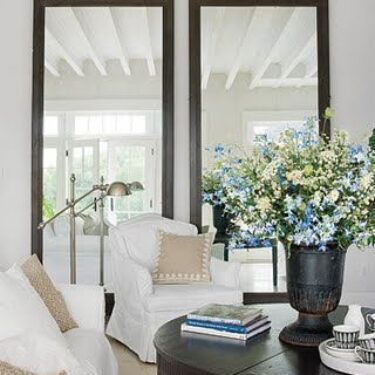 Decorating with Mirrors Reflecting Natural Light