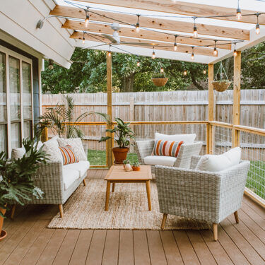outdoor living set