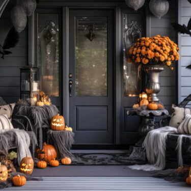 spooky porch