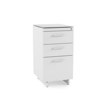 Centro 6414 3-Drawer Narrow File Cabinet