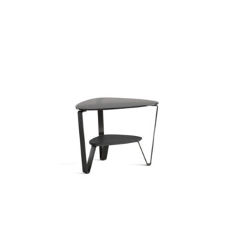 Dino 1367 Glass 3 Legs End Table