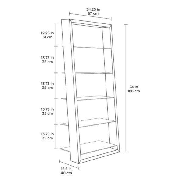 Eileen-Blanc-74-H-x-34.25-W-Ladder-Bookcase