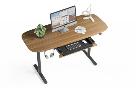 soma-6352-6359-standing-desk-keyboard-drawer-bdi-furniture-walnut-seated-height-5