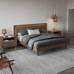 up-linq-bed-king-9119-BDI-walnut-contemporary-platform-bed-lifestyle-2b-with-lighting-scaled-1024x683