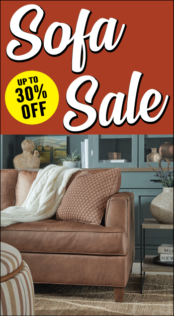 Sofa Sale 33x60 (x1)